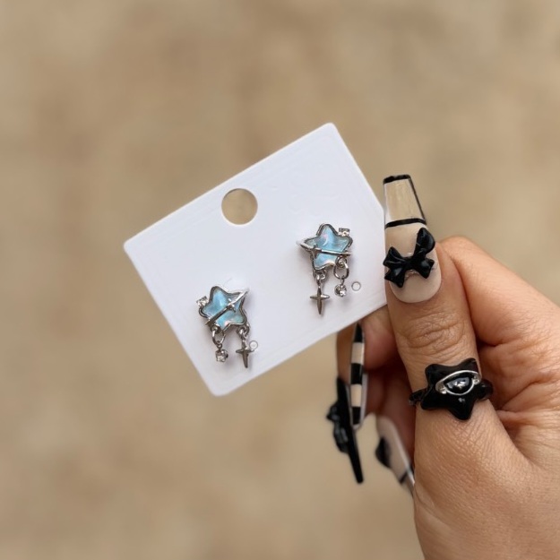 گوشواره ستاره پینترستی 🩵⭐